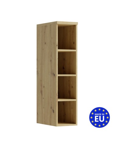 CANDY Petite bibliothèque 4 cases bois